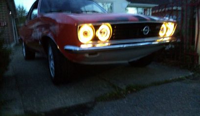 Opel Manta Halo Eye Lights